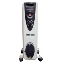 Oil Filled Radiator 1500W 7 Fins Column Heater Adjustable Thermostat