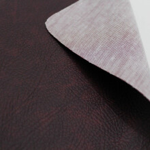 Vintage-Style Premium Fire-Resistant Faux Leather - Wine