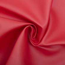 Vintage-Style Premium Fire-Resistant Faux Leather - Red