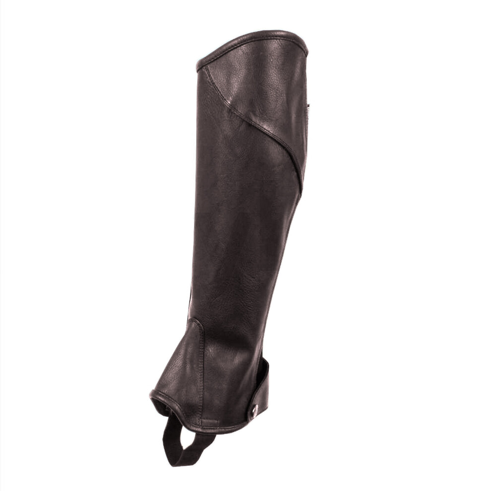 (Adults Xsmall, Brown) Dublin Unisex Adults Fit Half Chaps