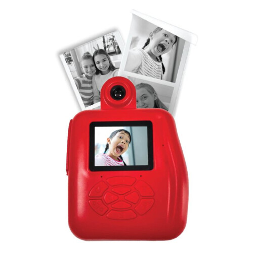 Groov-e Kids HD Digital Printing Camera - Red 2