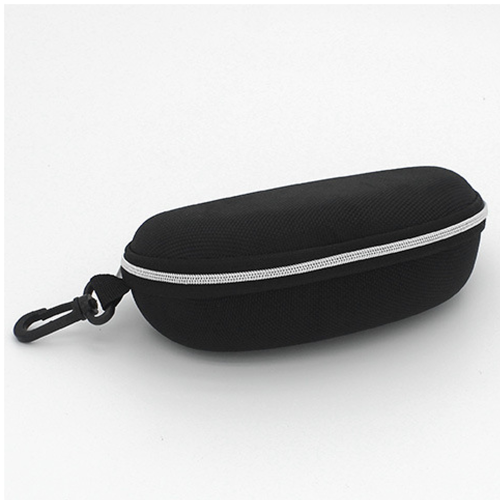 2 pièces EVA zipper bag Large compression sunglasses case (red stripe+blue stripe) 1