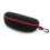 2 pièces EVA zipper bag Large compression sunglasses case (red stripe+blue stripe) 3