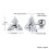 (1 pair ES326S) Mens Stud Earring Triangle Pierced Crystal Zircon Stud Earrings 15