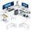 ODK L Shaped Gaming Desk, Reversible Computer desk with 2 Sockets 1