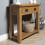 Elm Home and Garden Hallway Console table quality oak finished 2