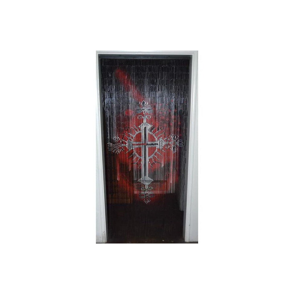 Bamboo54 53032 Cross Beaded Curtain-image-OPC-PFDX2PR-NEW