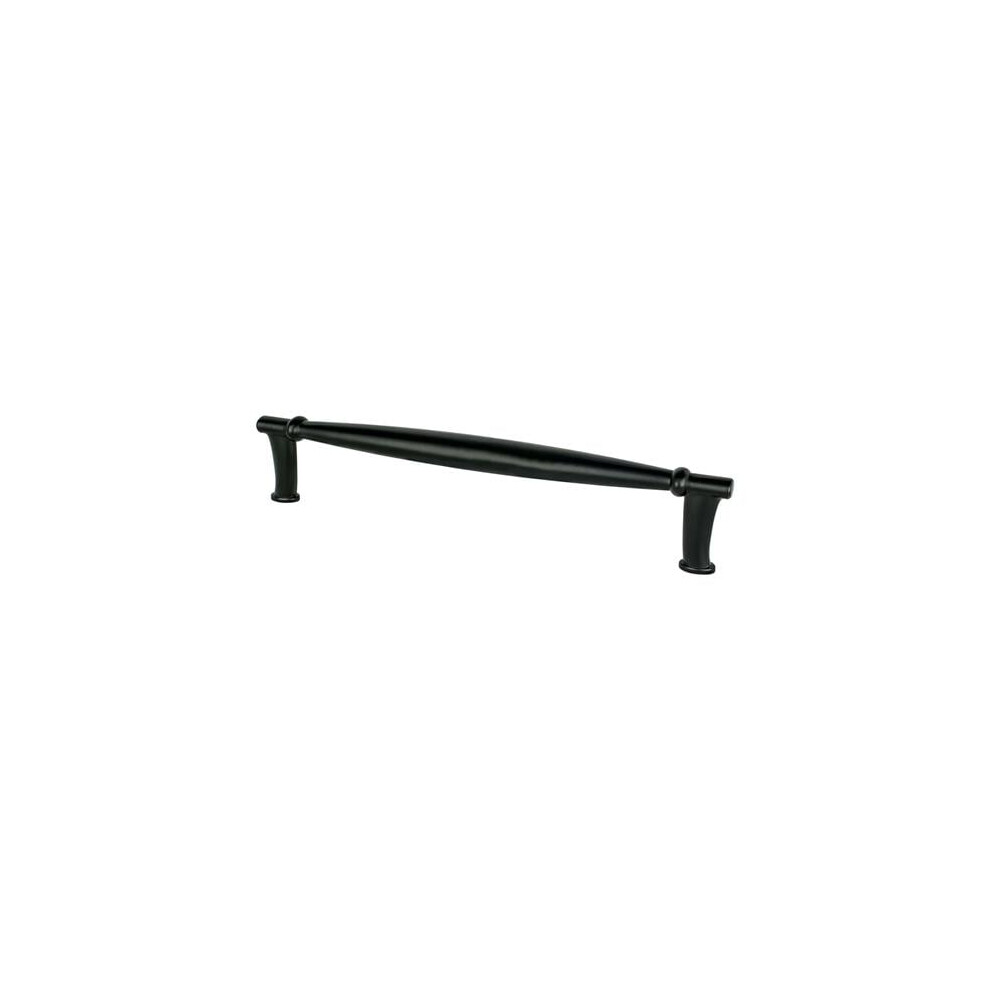 Berenson 4168-1055-P 160 Mm Dierdra Center To Center Matte Black Door Pull 065570111020