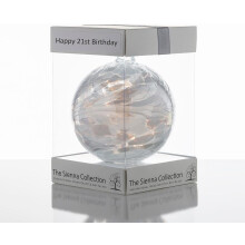 Happy 21st Birthday Gift - 10cm Friendship Ball Diamond