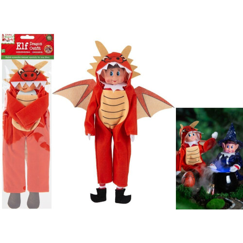 Dragon Naughty Christmas Elf Outift 1
