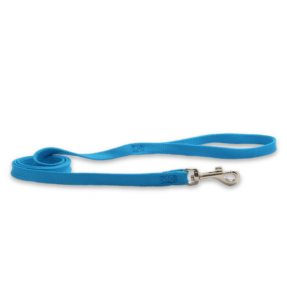 Ancol Made From Blue Softweave Dog Lead Adjustable Secure Fit Comfortable Grip Pet Puppy Leash 1mx10mm