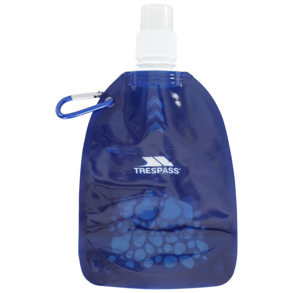 (EACH, Blue) Trespass Collapsible Water Bottle 350Ml