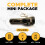 Multifunctional Portable 200 Lumen Rechargeable Keychain LED Flashlight(Black) 7