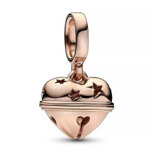 Pandora Festive Bell Dangle Charm 782376C00
