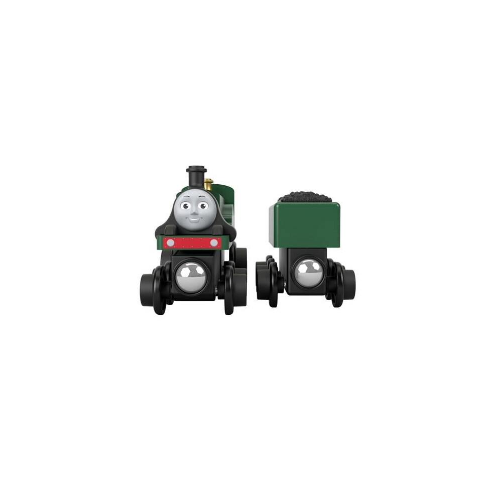 Fisher-Price HBK13 Fisher-Price Thomas & Friends Wooden Railway Emily Engine and Coal-Car