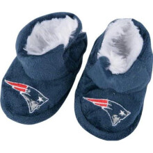 Forever Collectibles 8496620961-L NFL New England Patriots Slipper - Baby High Boot - 6-9 Months - Large
