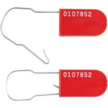 Partners Brand SE1023R Red Wire Padlock Seals