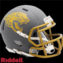 Riddell 9585563142 Mini Speed Style Slate Alternate Jacksonville Jaguars Helmet Riddell Replica