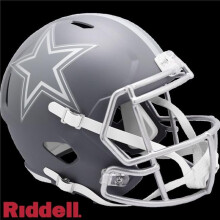 Riddell 9585563073 Dallas Cowboys Riddell Replica Full Size Speed Style Slate Alternate Helmet