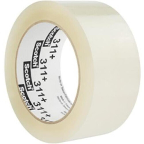 3M 3M T902311S 2 in. x 110 Yards Clear Scotch Box Sealing Tape