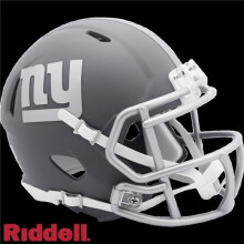 R plica del casco Riddell de los New York Giants, estilo mini-velocidad, pizarra alternativa