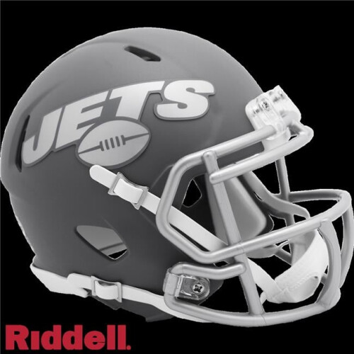 ?????? New York Jets Riddell Replica Mini Speed Style Slate Alternate