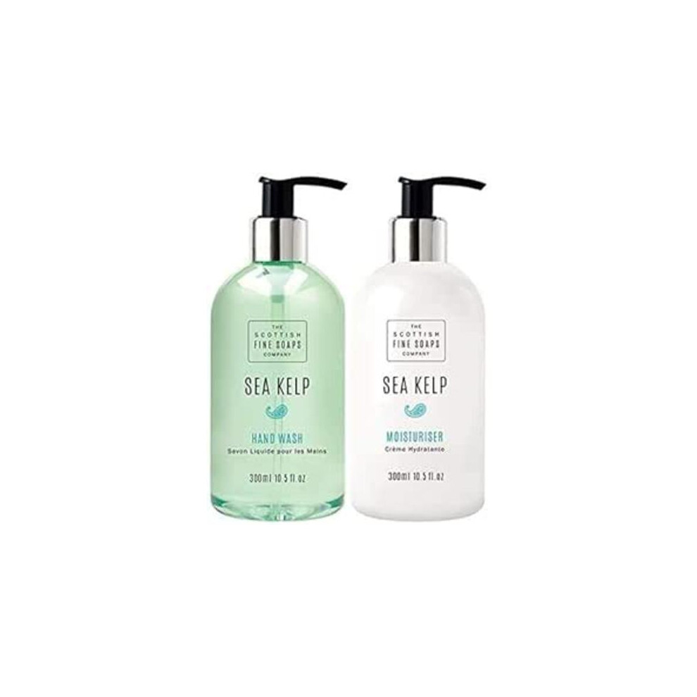 Scottish Fine Soaps Sea Kelp Hand Wash and Lotion Set