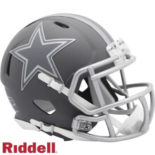 R plica del casco Riddell de los Dallas Cowboys Mini Speed Style Slate Alternativo