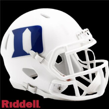Riddell 9585590393 Mini Speed Style White Duke Blue Devils Helmet Riddell Replica