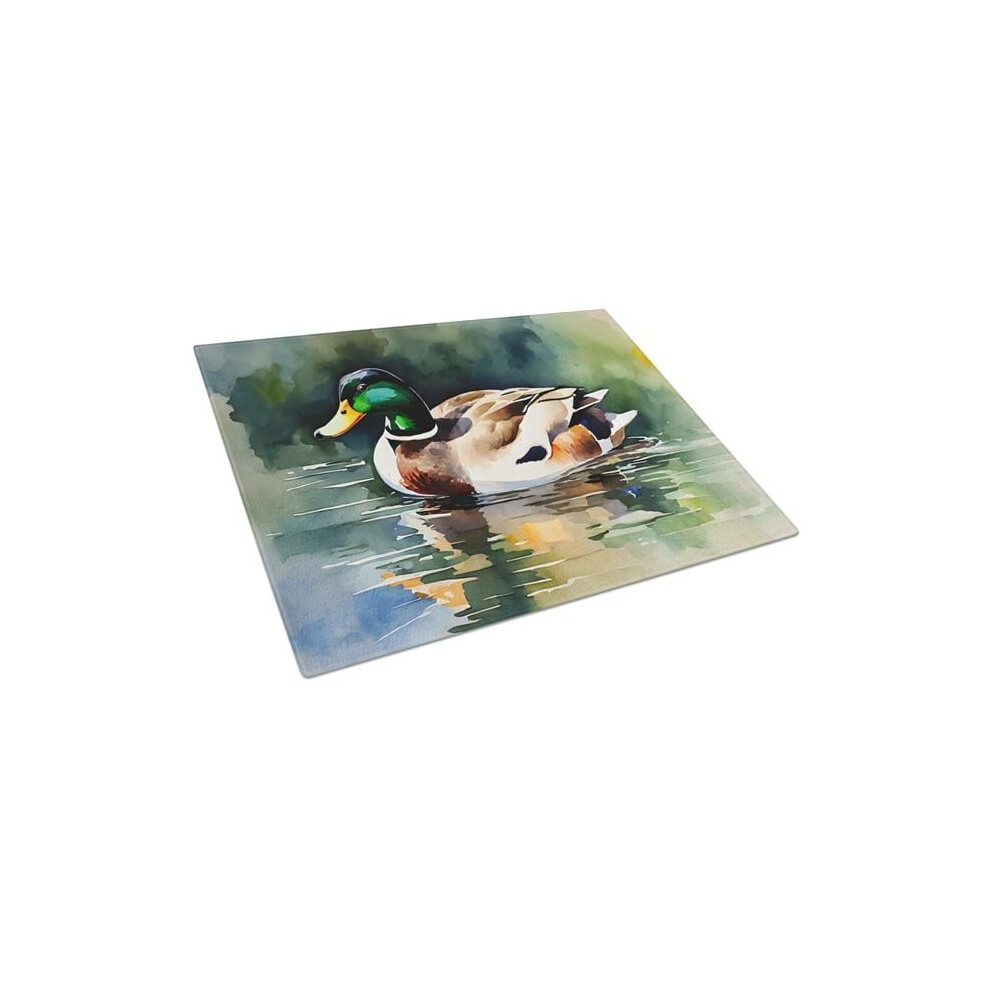 Carolines Treasures DAC3238LCB 15 x 12 in. Mallard Glass Cutting Board-image-OPC-PFDY88Z-NEW