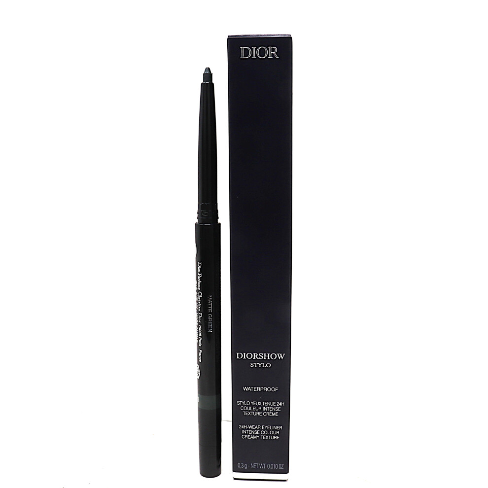 (471 Matte Green) Dior Diorshow 24H Stylo Waterproof Eyeliner  0.0007oz/0.2g New With Box