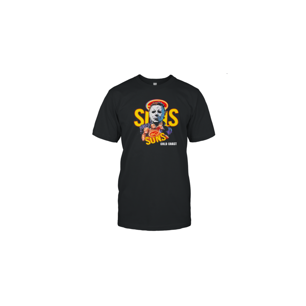 (M) Michael Myers Gold Coast Logo T-Shirt