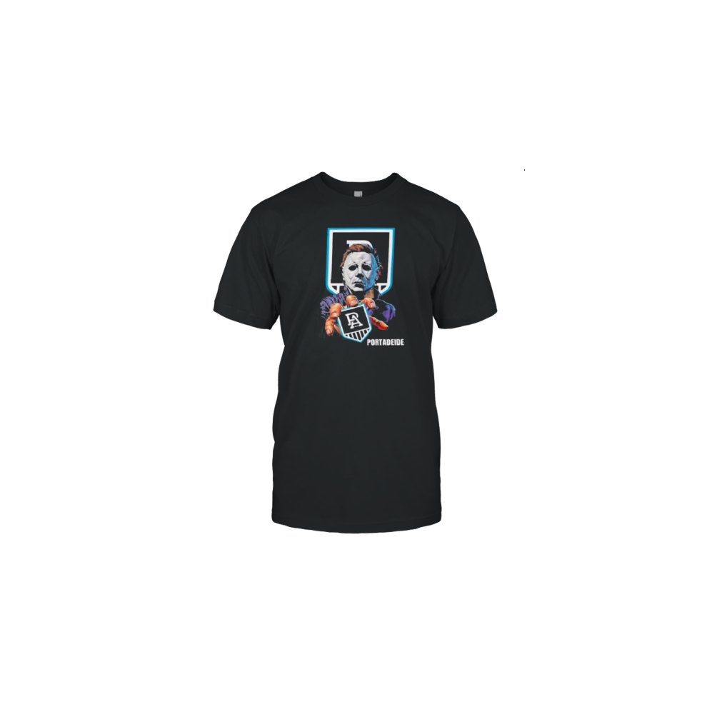 (S) Michael Myers Portadeide Logo T-Shirt