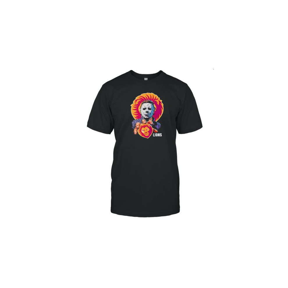 (XL) Michael Myers Lions Logo T-Shirt