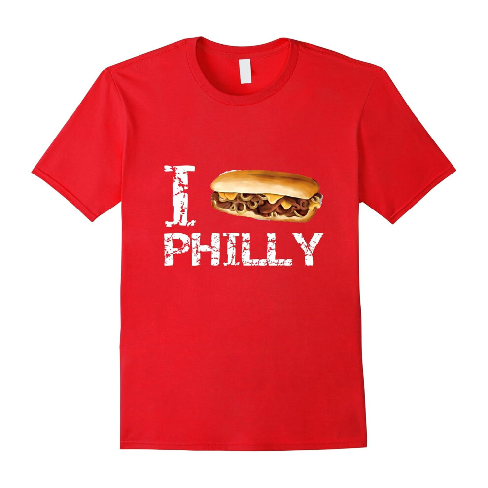 (XXXL) Official I Love Philly Cheesesteak Shirt-Father's Day