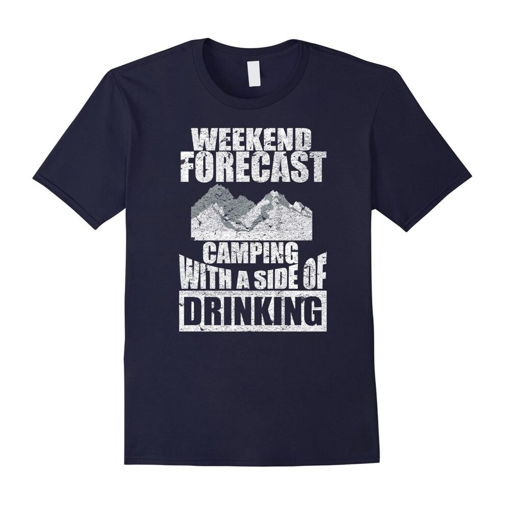 (XL) Weekend Forecast Camping – Unique Camping T-shirts & Gifts-Father's Day