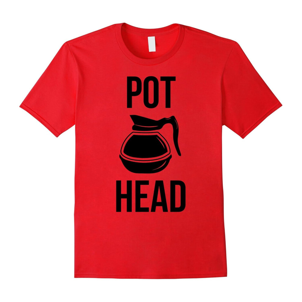 (XXXL) Home of Coffee Shirt â Pot Head â Design For Coffee Lovers-Father's Day