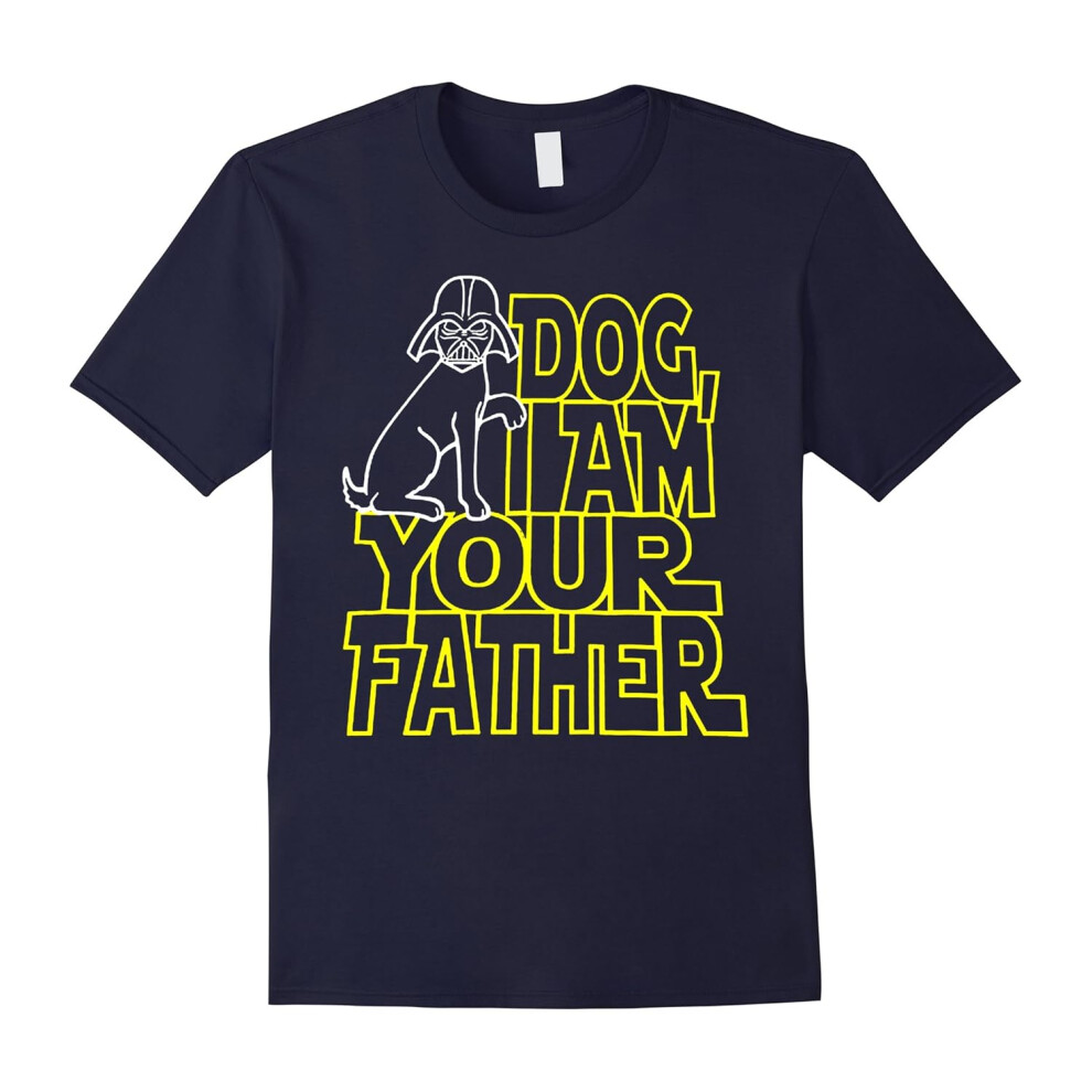 (L) dog i am your father puppu gift fathers day 2017 dad t shirt-Father's Day