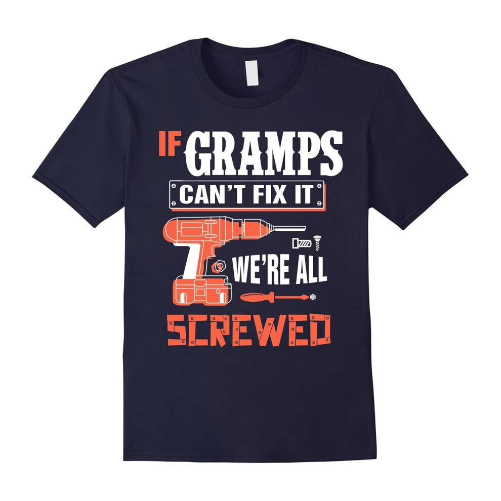 (M) GRAMPS Shirt â Best Christmas Gift for Grandpa Daddy-Father's Day