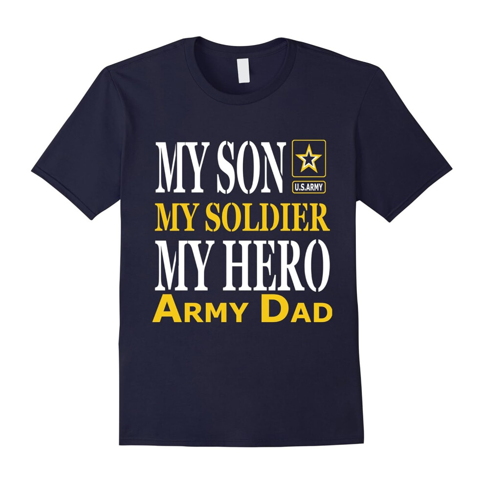 (L) My Army Dad T-Shirt-Father's Day