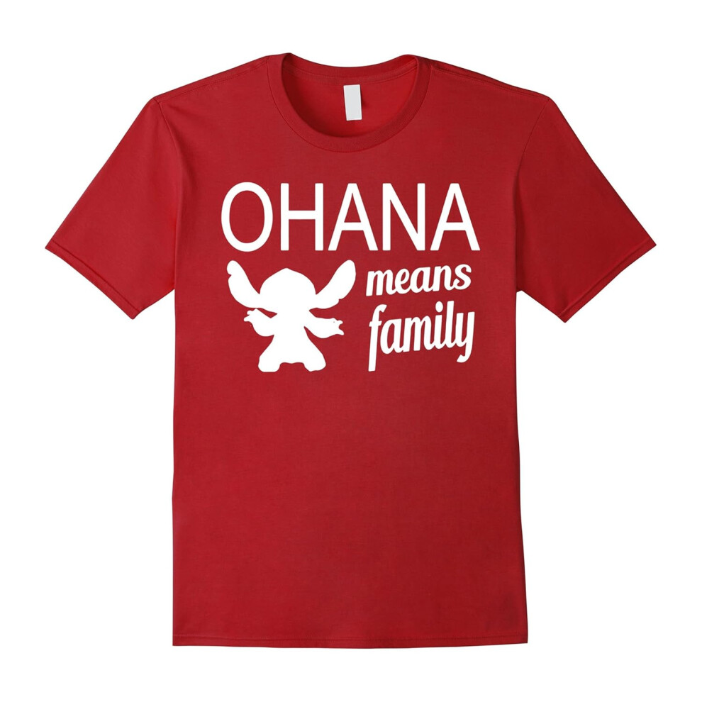 (M) Ohana Means Family Lilo Stitch Shirt Premium-Father's Day