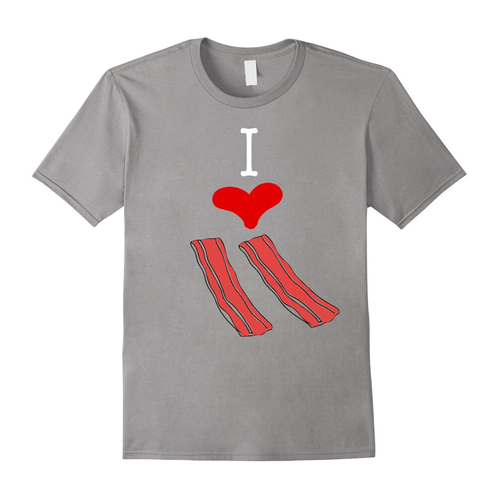 (M) I love bacon t-shirt!!-Father's Day