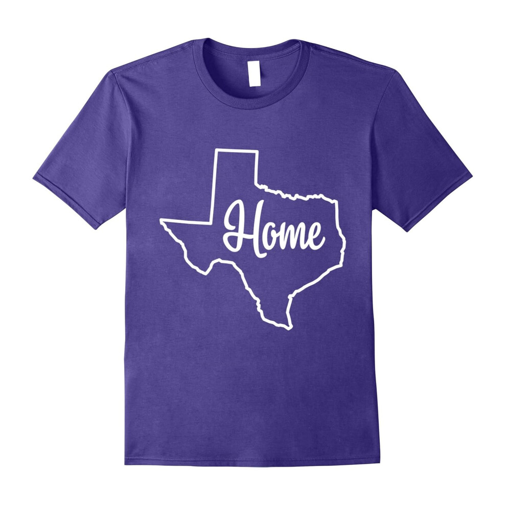 (XXXL) Texas Home T-shirt I Love Texas The Lone Star State Texas-Father's Day