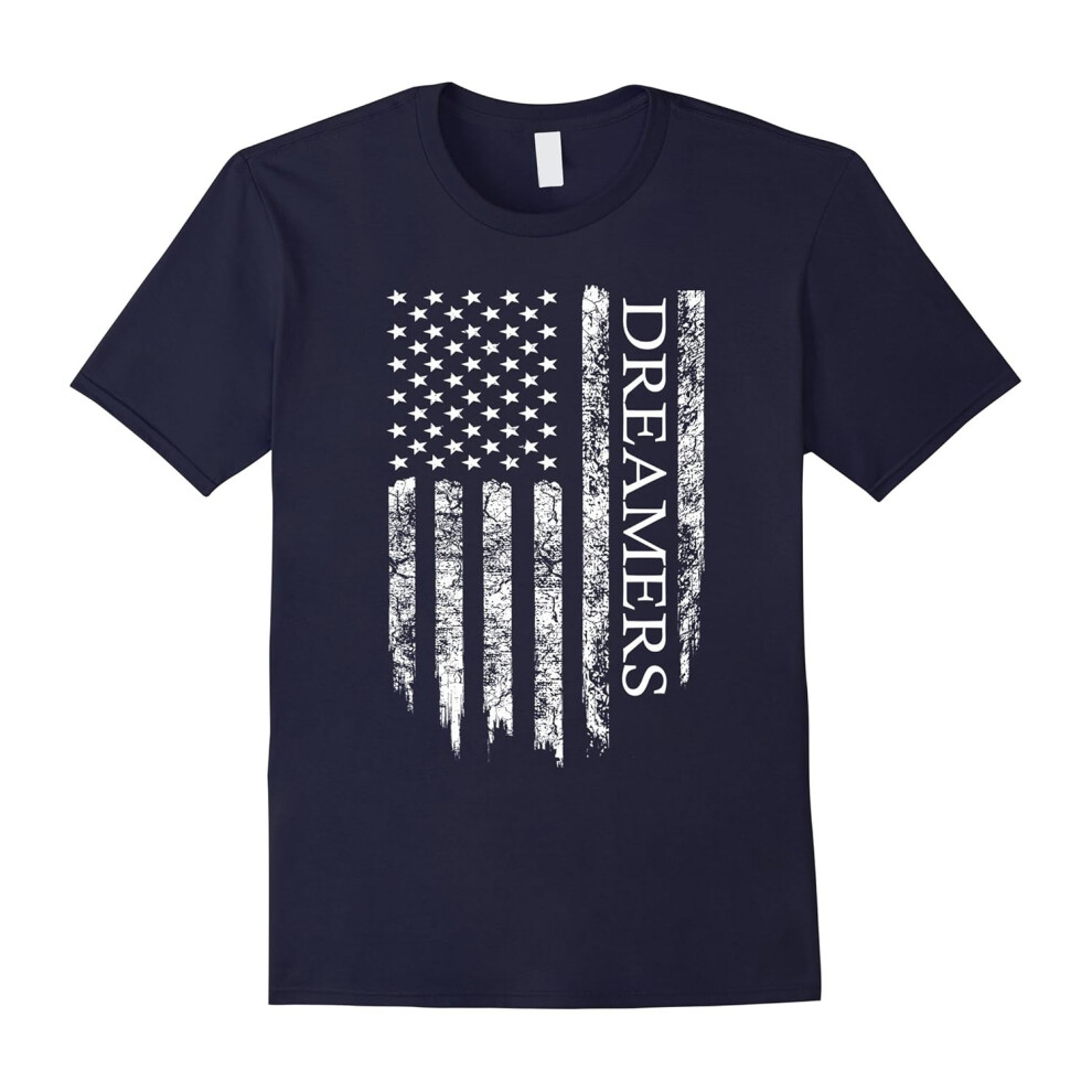 (M) Dreamers DACA Shirt â America Loves Dreamers tshirt-Father's Day