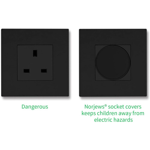 5Pcs Plug Socket Covers UK, Child Safety Plug Socket Sovers Baby UK, Socket Protectors for Sockets UK 1