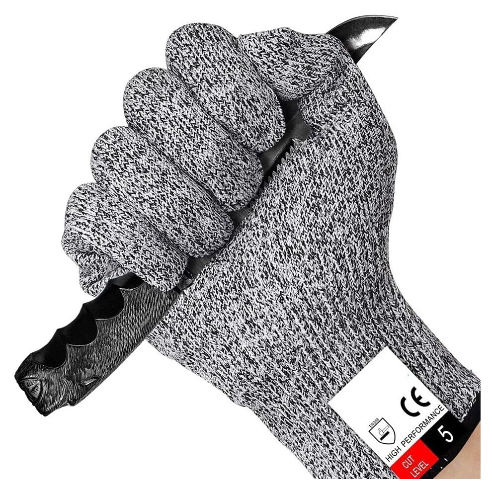 (Xl) Cut Resistant Working Gloves, Level 5 Protection Safety Cuts Gloves For Home Kitchen 779747645491