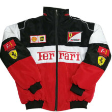 (white, S) Racing Jacket Vintage White Nascar Retro Bomber - Jacket Formula 1 Vintage Jacket - Unisex Y2k Jack - ZCL61L,2024 Ping
