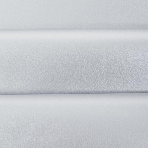 Bentley Plain Soft Fire Retardant Faux Leather - Silver