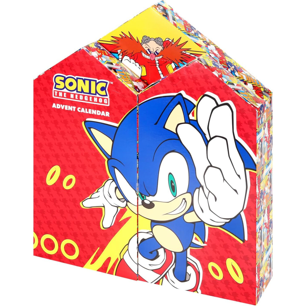 Tdl Sonic The Hedgehog Christmas Advent Calendar Filled With Arts & Crafts