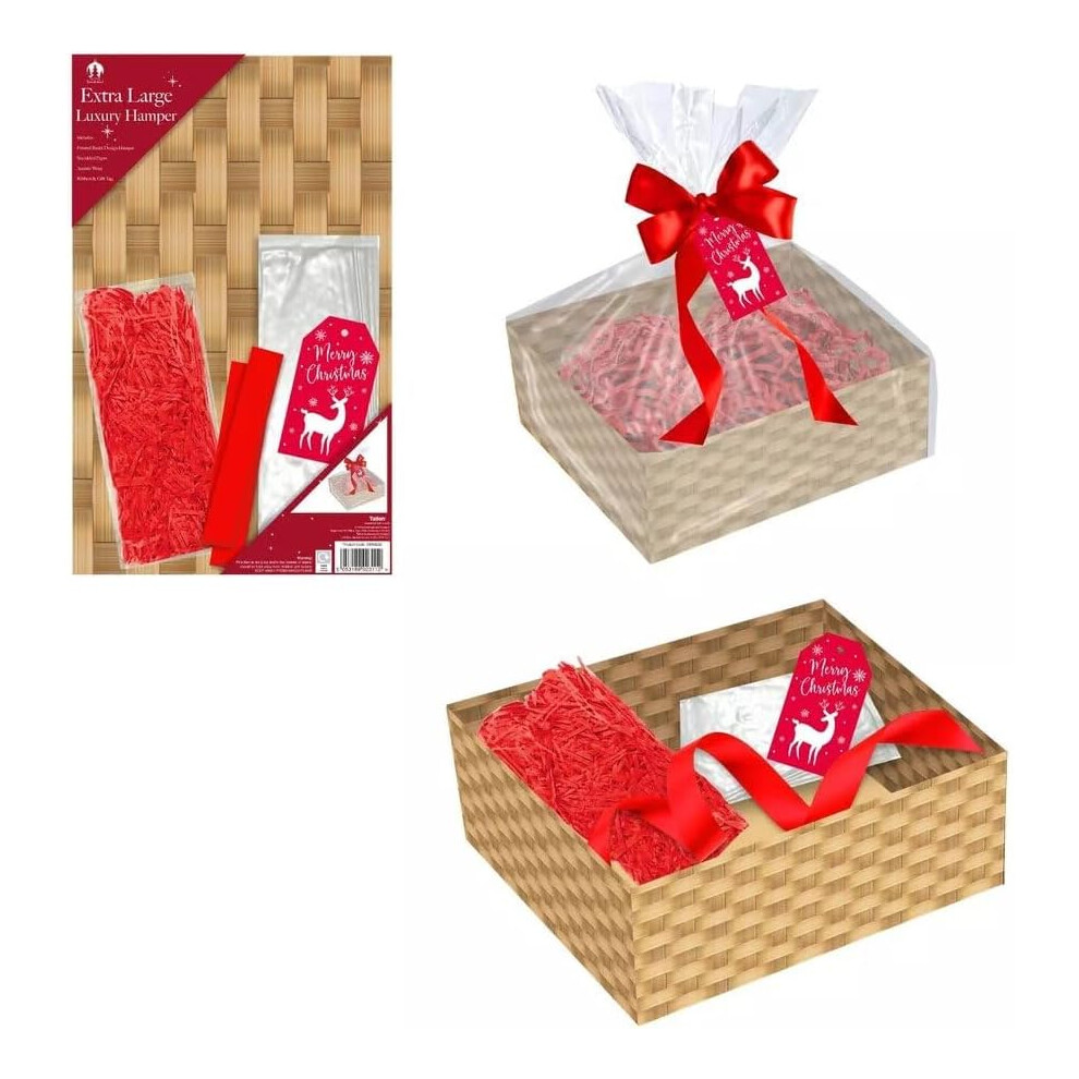 Tallon International Make Your Own Hamper Kit Large Christmas Gift Box